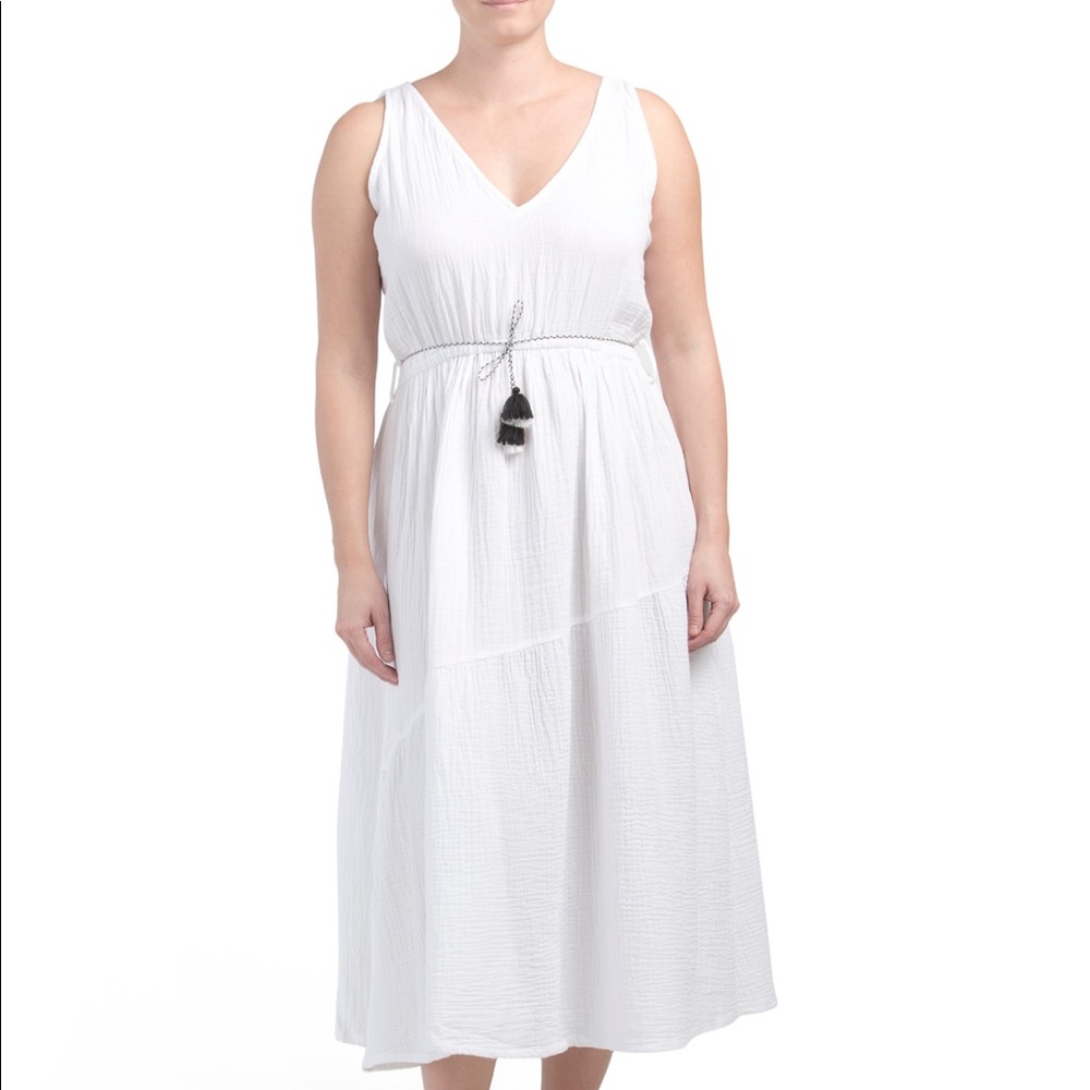 just living White dress size L